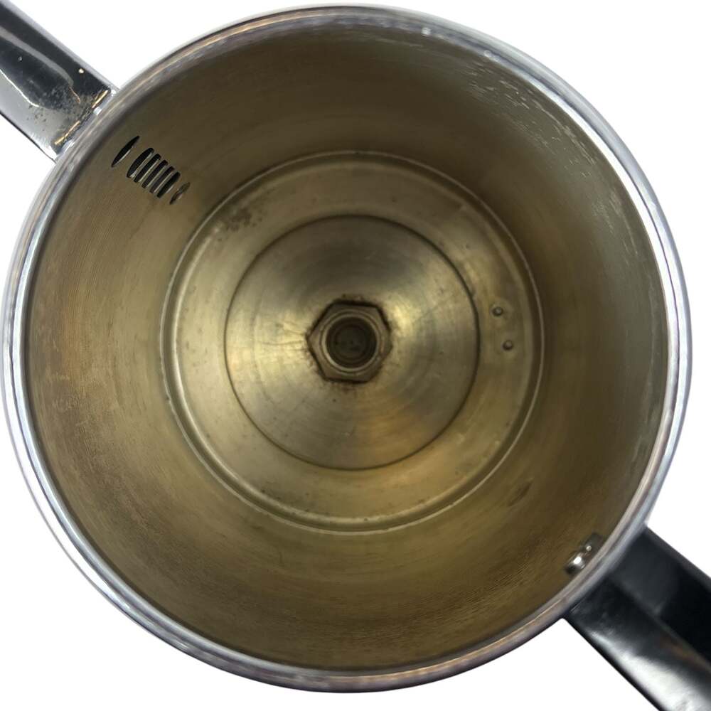 Vintage Universal Coffeematic 4460 Percolator Coffee Pot Maker MCM Chrome Tested - Picture 7 of 7